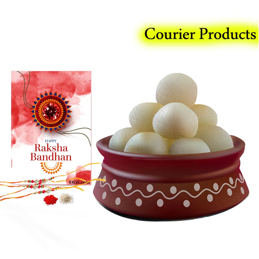 Fresh Rossogolla with Rakhi