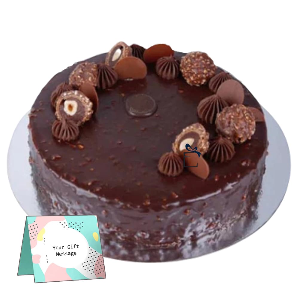 Ferrero Rocher Cake Dark Chocolate Cake