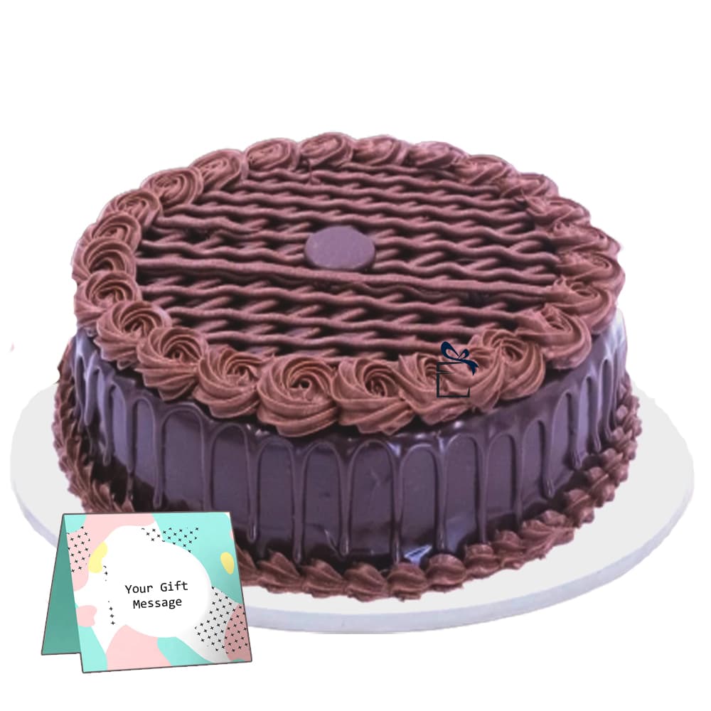 Dark Chocolate Cake Fantasy Cake