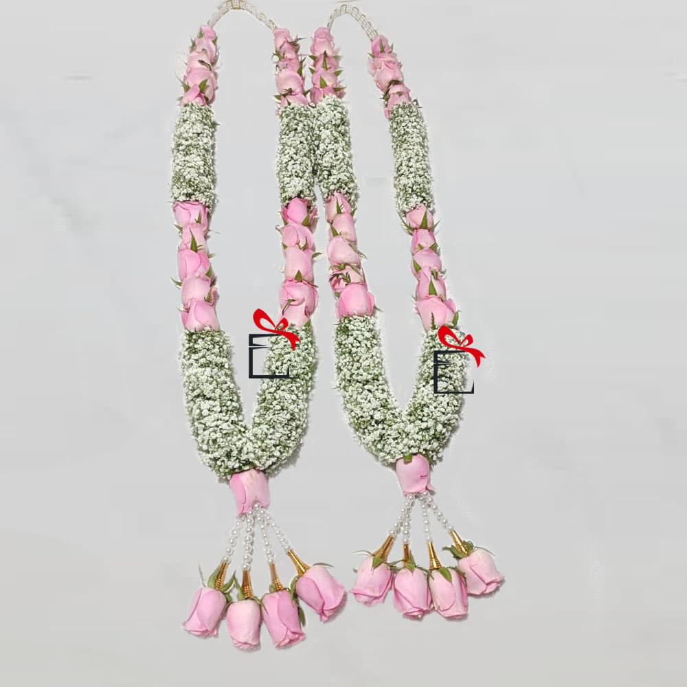 Wedding Roses Garland Pair