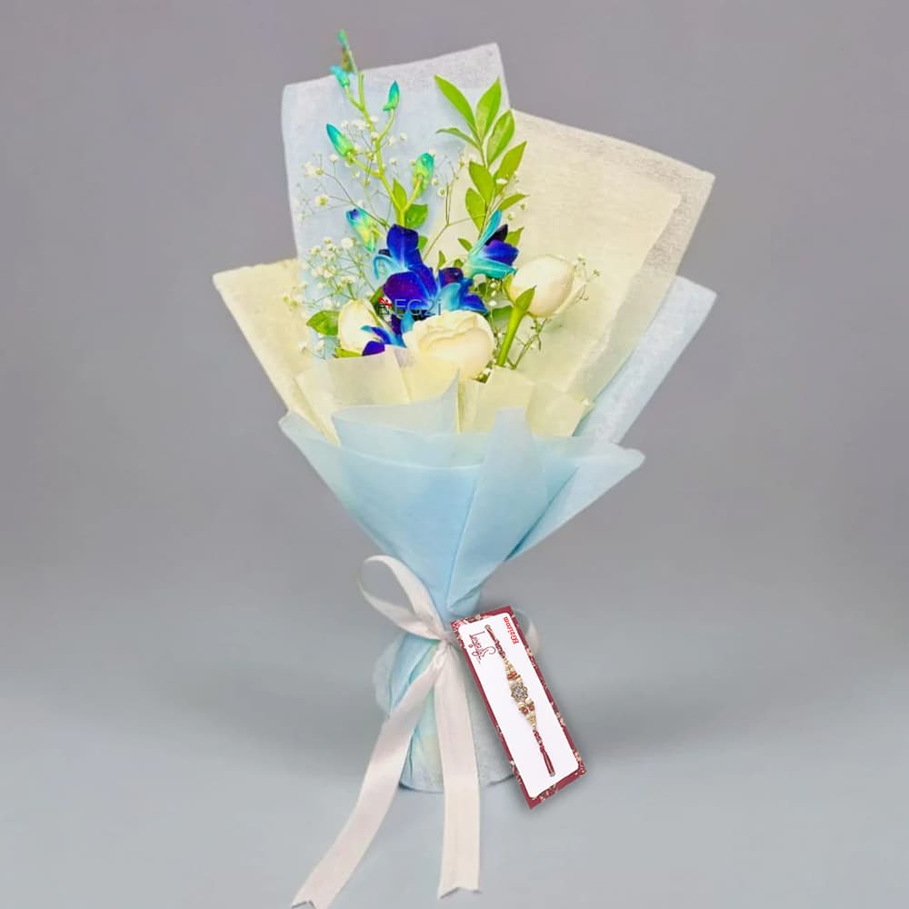 Blooming Paradise with Rakhi