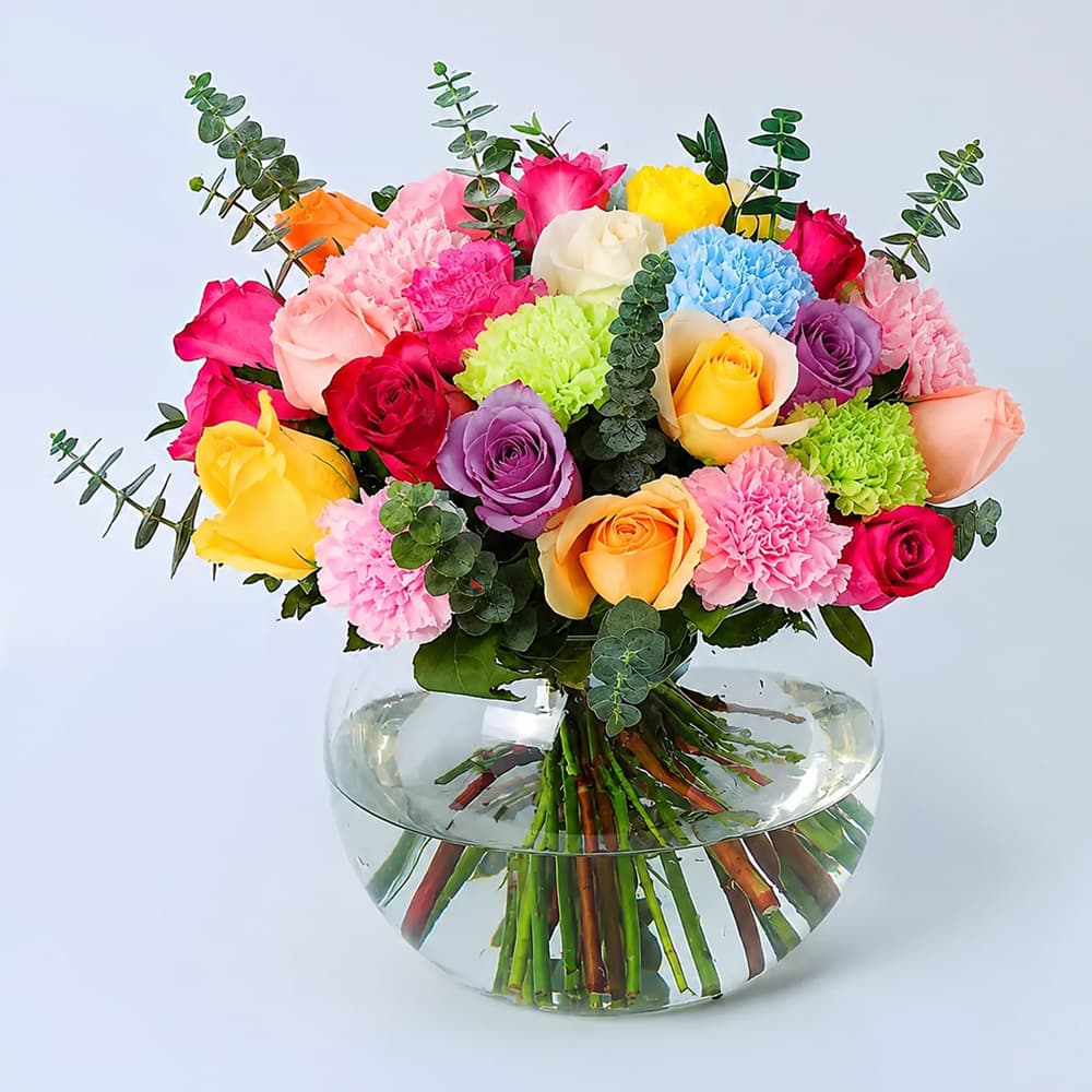 Flowers in Bowl