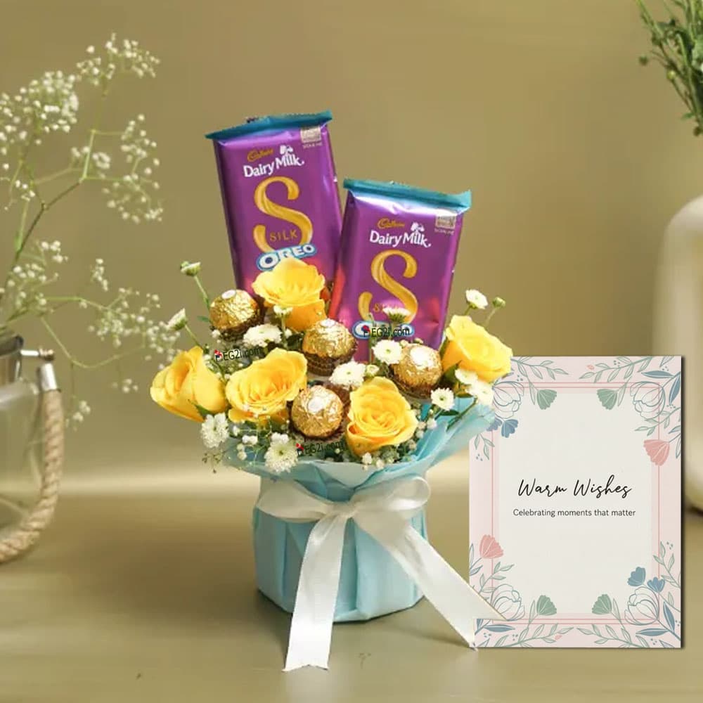 Yellow Rose Luxury Gift Hamper