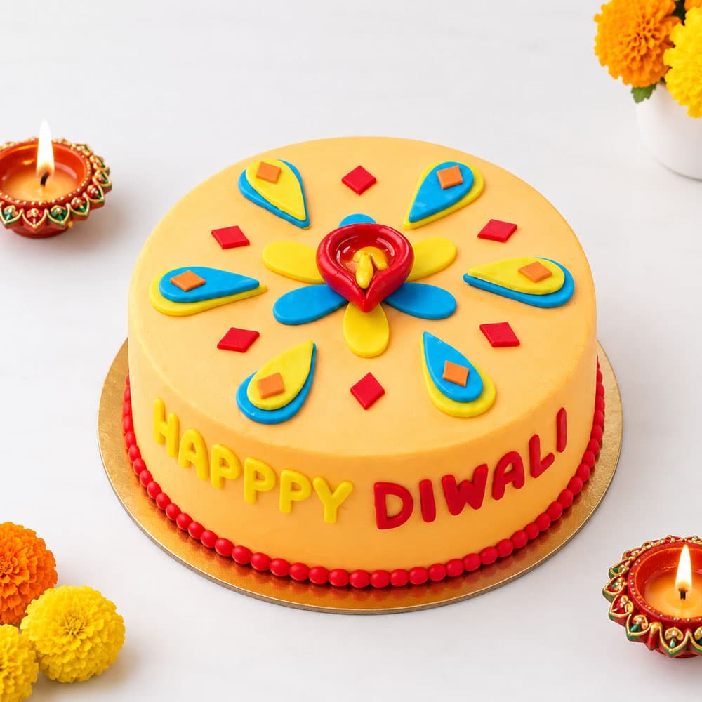 Grand Diwali Designer Cake