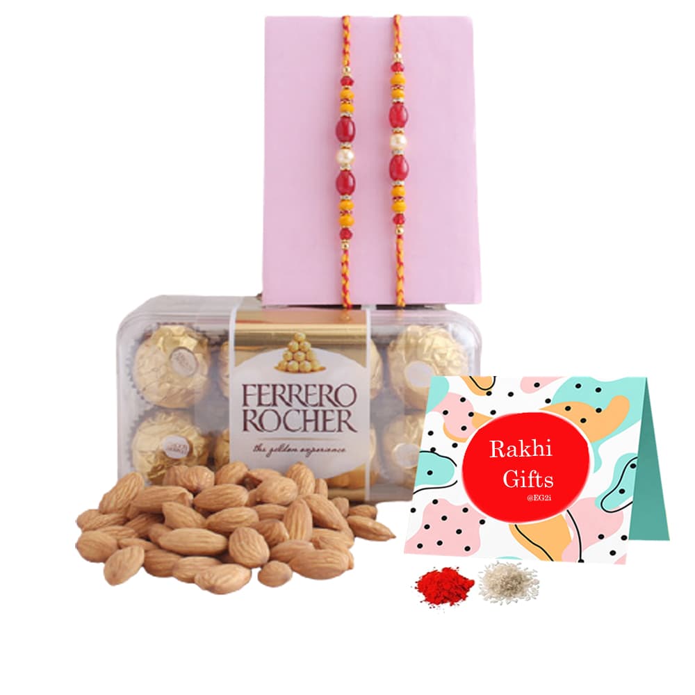 Rocher with Rakhi Gifts