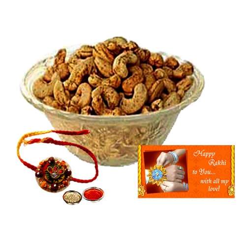 Roasted Cashew Rakhi