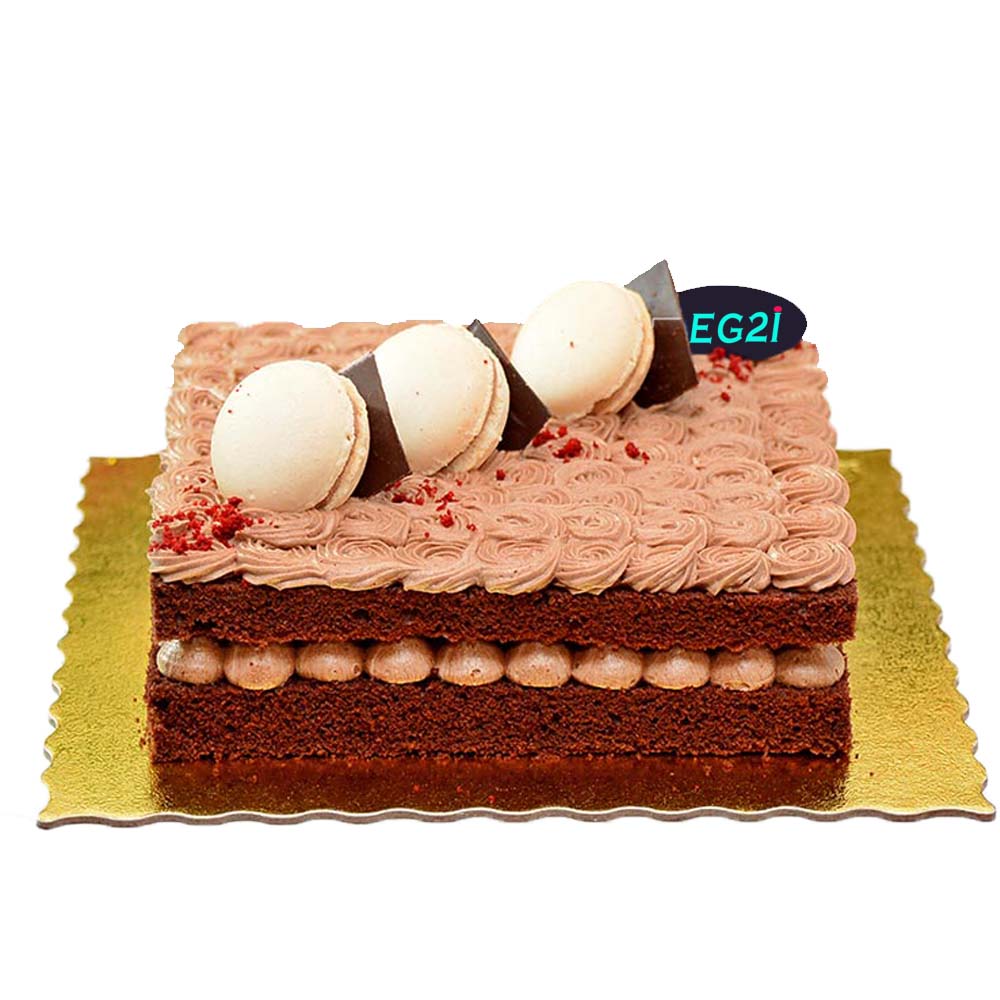 Square Chocolate truffle Cake